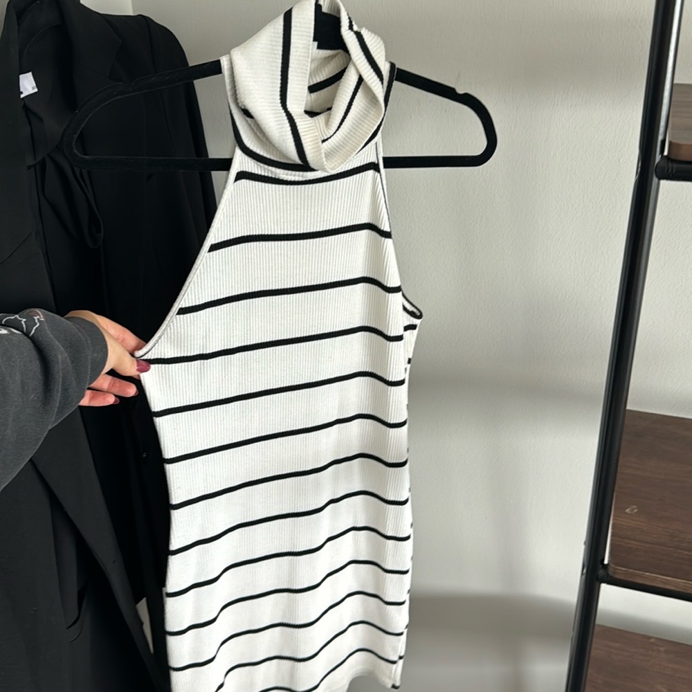 Turtleneck dress